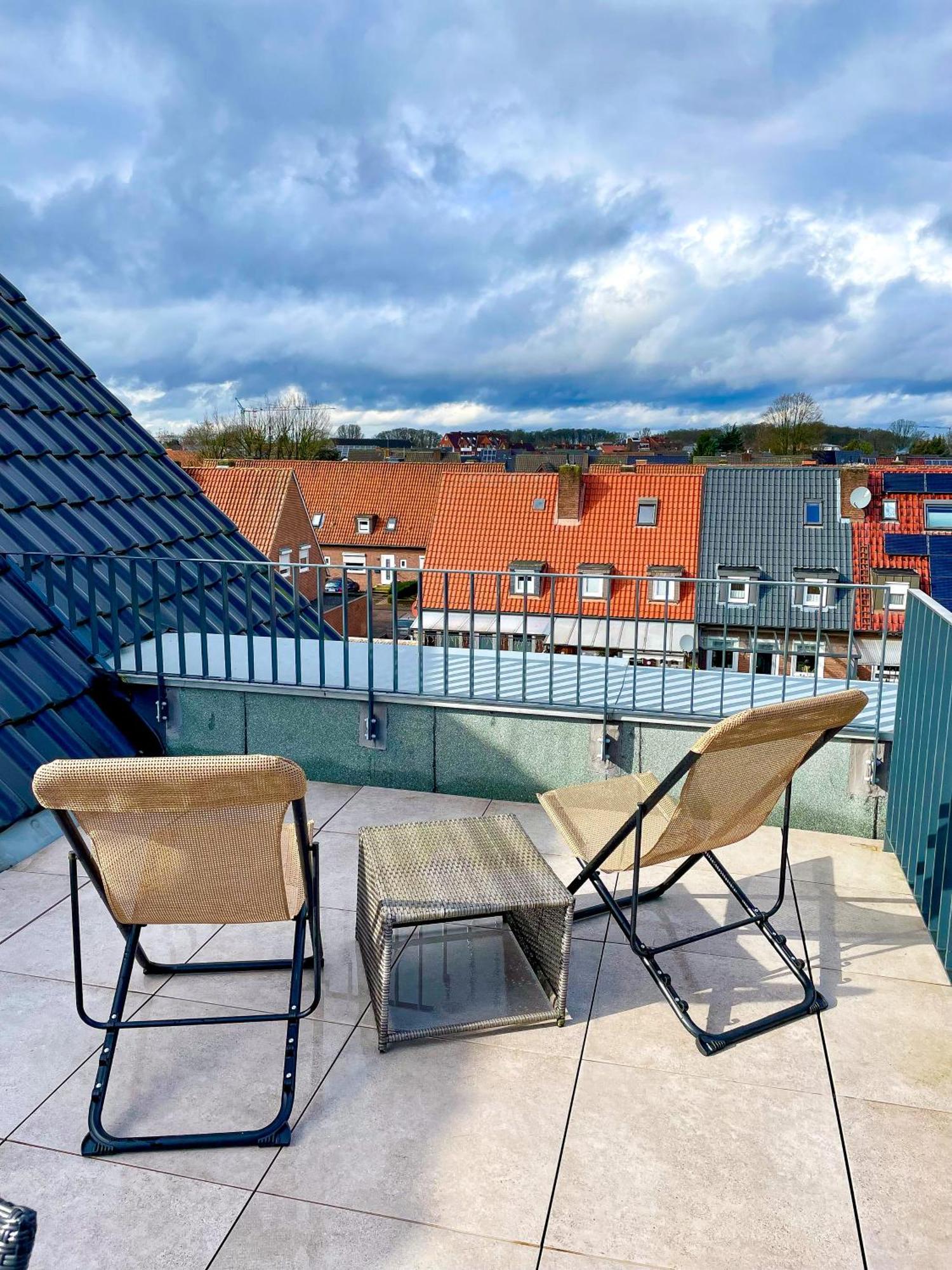 Ahaus: Stadtoase Mit Terrasse & Privater Garage 외부 사진