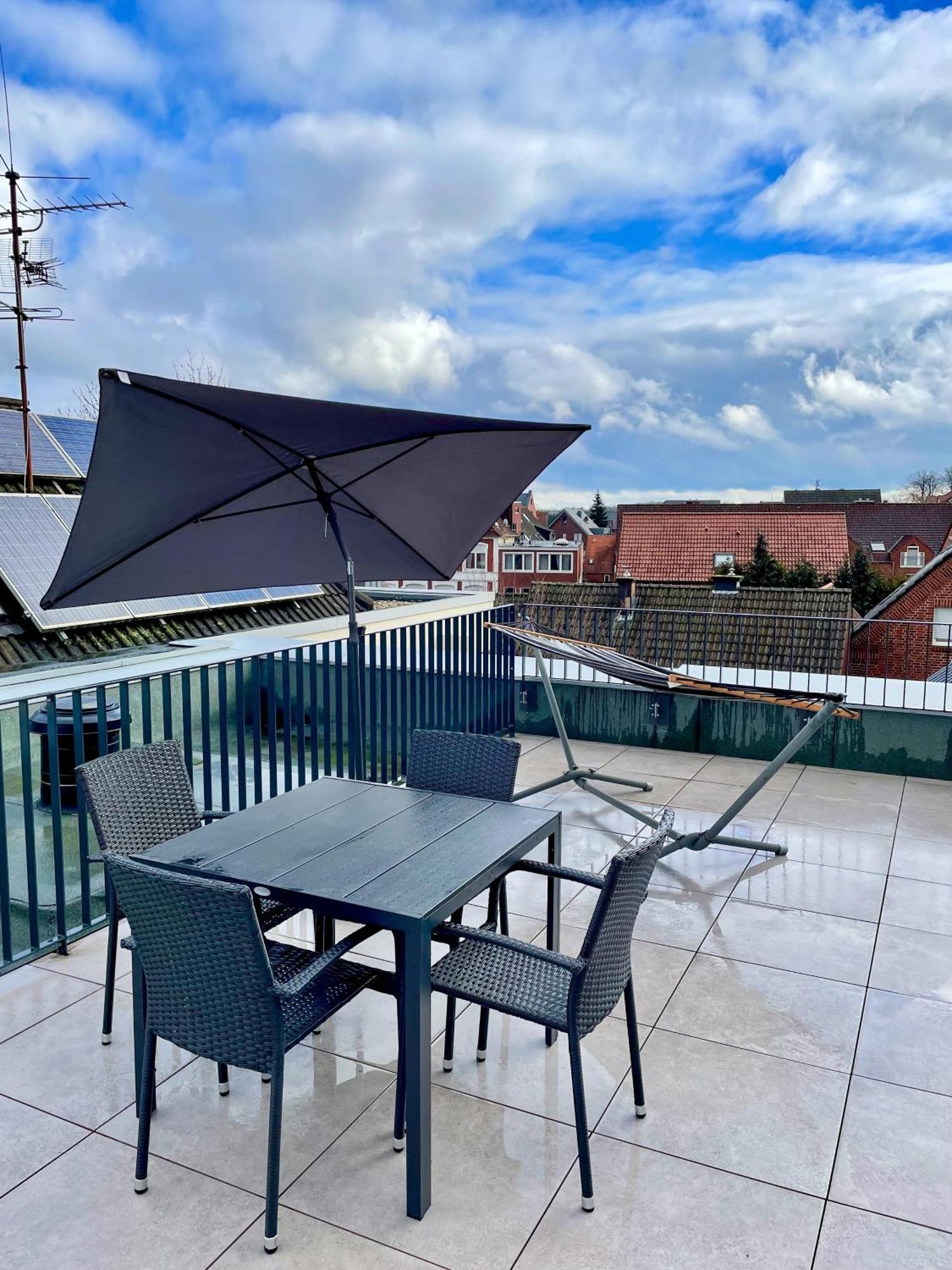 Ahaus: Stadtoase Mit Terrasse & Privater Garage 외부 사진