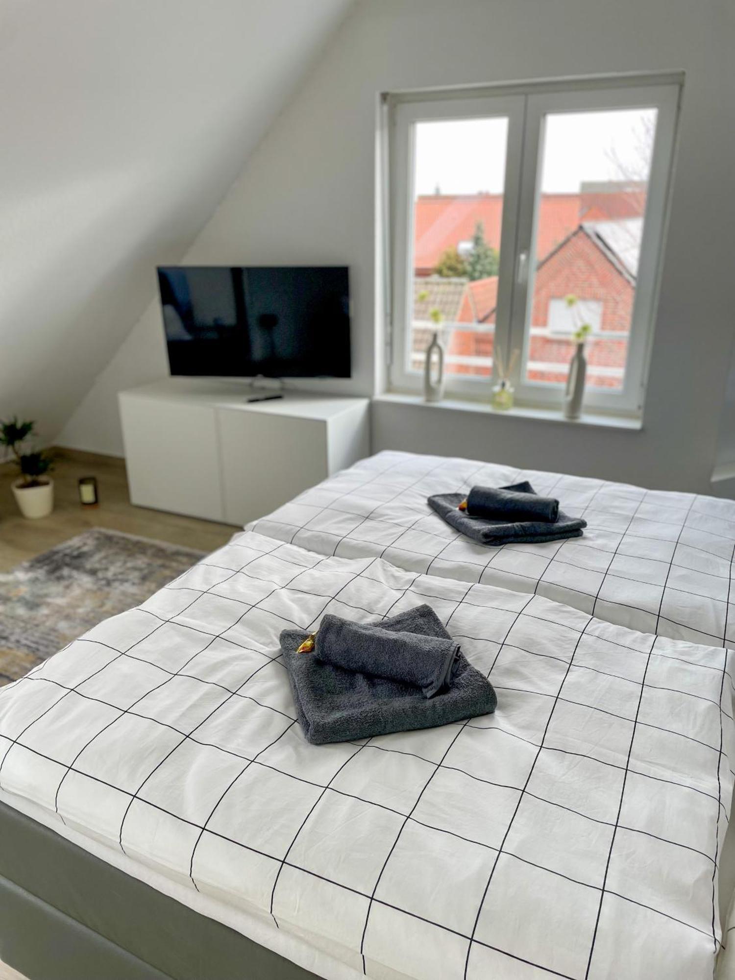 Ahaus: Stadtoase Mit Terrasse & Privater Garage 외부 사진
