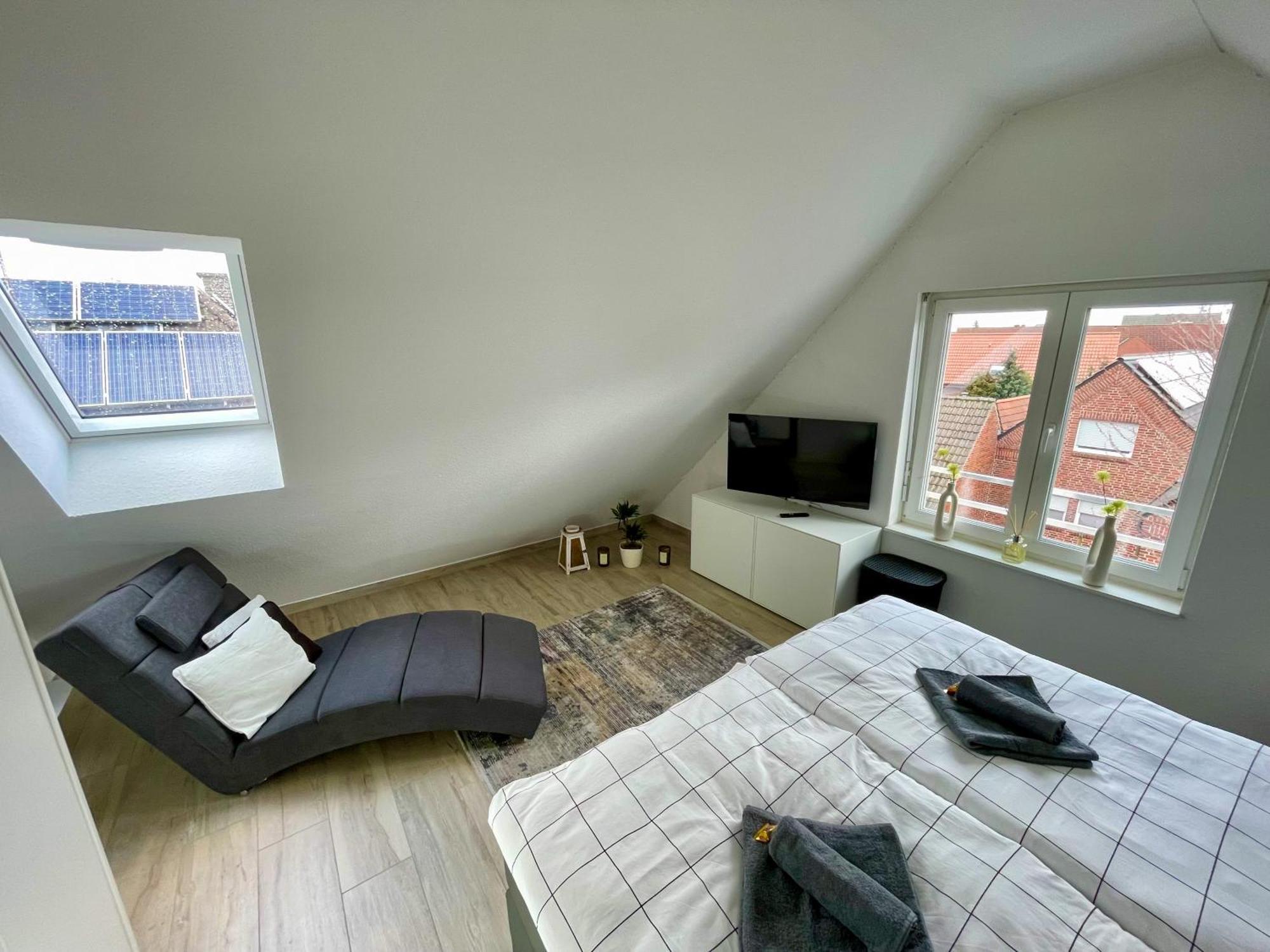 Ahaus: Stadtoase Mit Terrasse & Privater Garage 외부 사진
