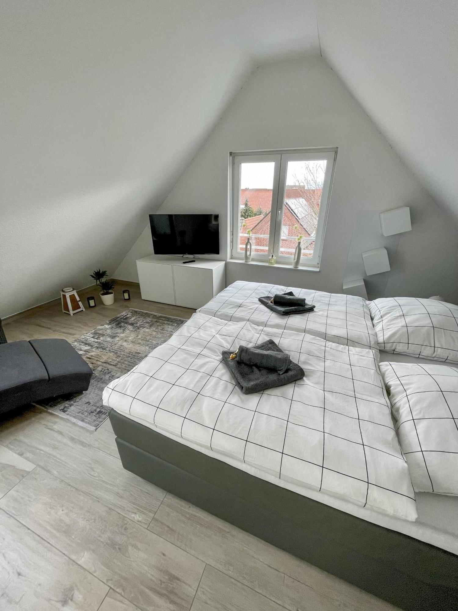 Ahaus: Stadtoase Mit Terrasse & Privater Garage 외부 사진
